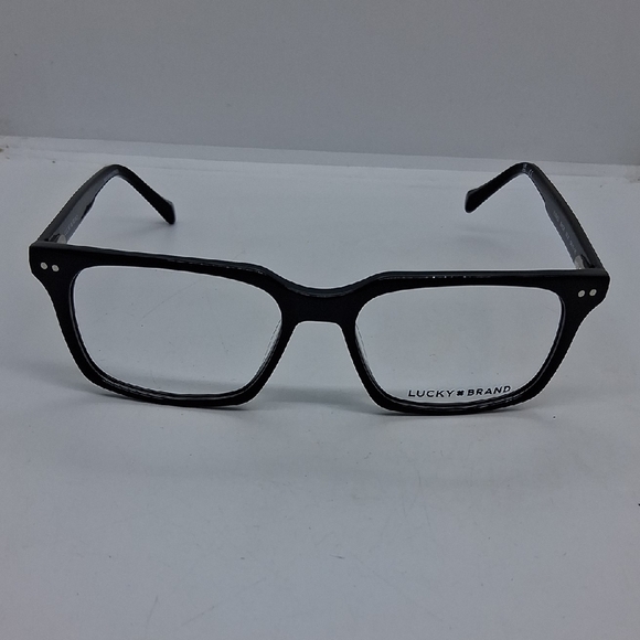 NWOT Rxable Lucky Brand OBLA Black Eyeglass Frames